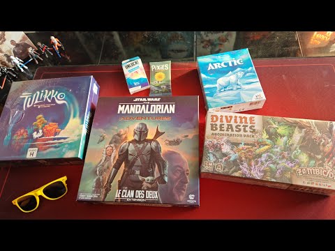 Unboxing Pixies Flower, Arctic, Zombicide Divine Beast, Mandalorian S2, Tulikko