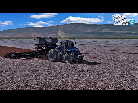 Fazenda simulada #78 | Iniciamos o plantio do feijão carioca | Farming simulator 22