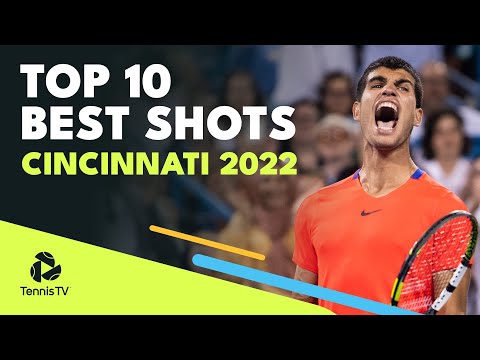 Insane Alcaraz Drop Volley & Amazing Medvedev Defence | Top 10 Shots & Rallies From Cincinnati 2022