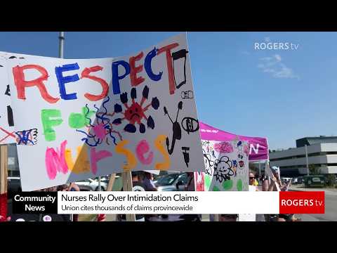 Nurses Rally Over Intimidation Claims