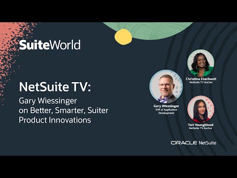 NetSuite TV at SuiteWorld 2024: Gary Wiessinger on Better, Smarter,
Suiter Product Innovations