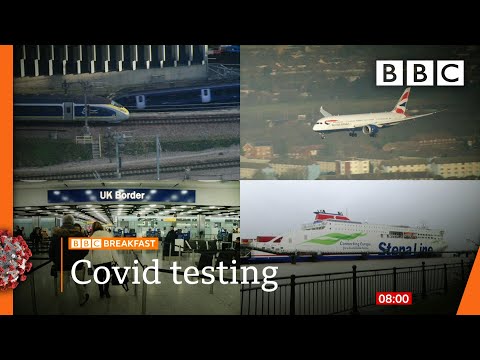 Covid-19: ‘Test negative before arrival’ plan 🔴 @BBC News live – BBC