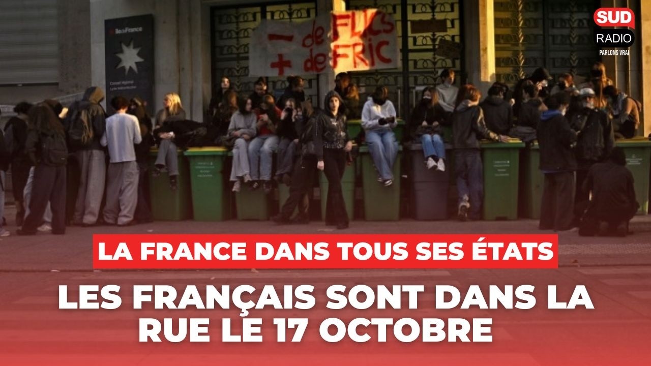 Le ras-le-bol des Français : ils sont dans la rue le 17 octobre