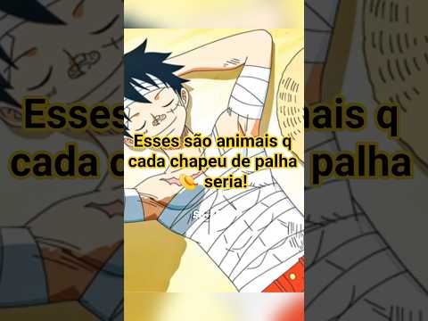 Esses são animais q cada chapeu de palha seria! #onepiece #Anime #luffy #nami #zoro #srzer0 #fyp