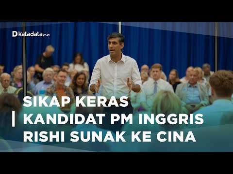 Kandidat PM Inggris, Rishi Sunak - Cina Ancaman Nomor Satu Inggris | Katadata Indonesia