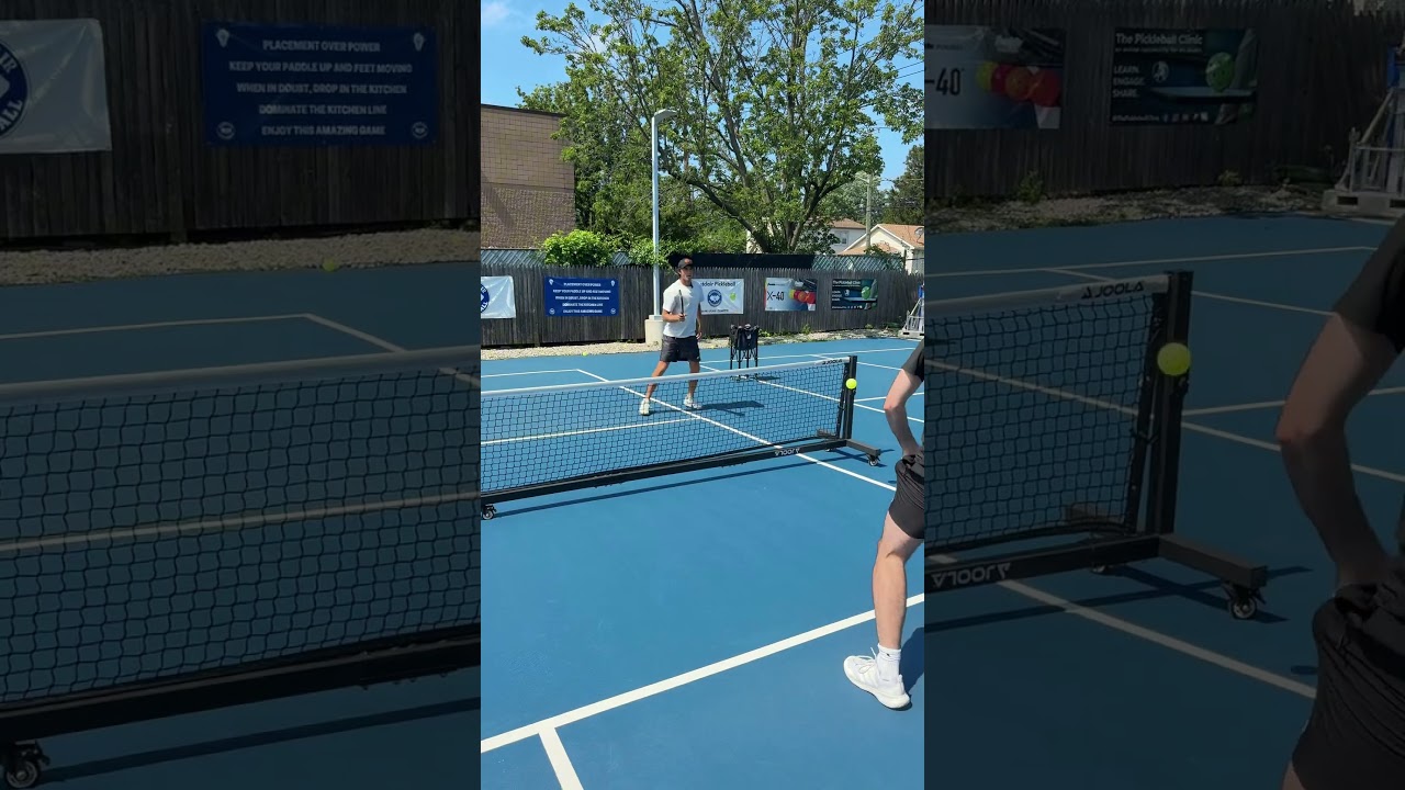 Top Pickleball Pro, James Ignatowich, shares a drill to switch between dinks🏓 #rpm