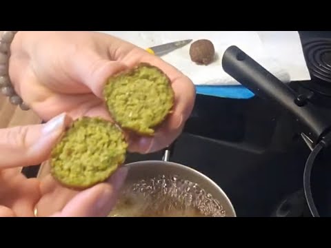 Yesterday we did the sauce today.We're doing the falafels. #food #cooking