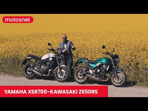 Kawasaki Z650RS vs Yamaha Tracer XSR 700 | Neo Retros / Prueba / Test / 4K | motos.net