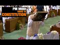 PM Modi Bows to Constitution During NDA Parliamentary Meet | News9