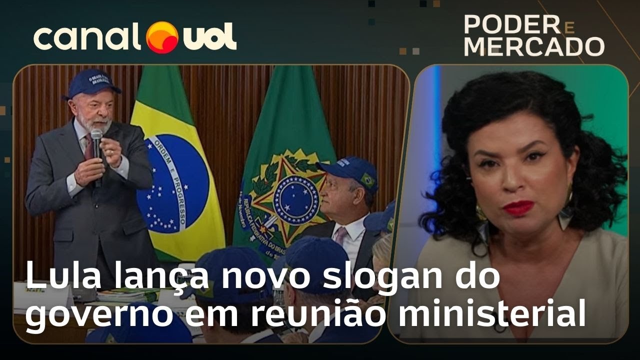 Lula lança novo slogan Governo do Brasil do lado do povo brasileiro | Raquel Landim