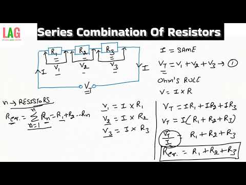 Series Combination Of Resistors | Electrician Trade Theory