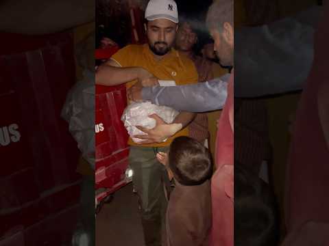 Food Distribution In Flood Area #food #shorts #flood #ytshorts #foodwithharis