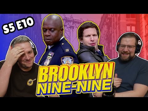 British Guys HILARIOUS Brooklyn Nine-Nine Reaction - S5 E10 (Game Night)