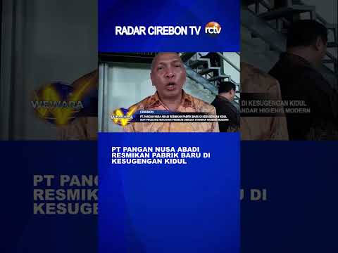 PT Pangan Nusa Abadi Resmikan Pabrik Baru di Kesugengan Kidul