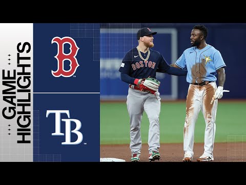 Red Sox vs. Rays Game Highlights (4/10/23) | MLB Highlights video clip