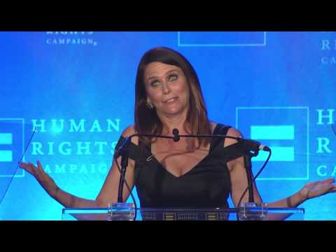 Amy Landecker Receives the HRC Ally For Equality Award