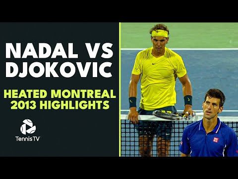 Canadian Classic: Rafael Nadal vs Novak Djokovic Extended Highlights | Montreal 2013