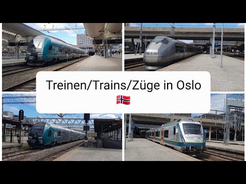 Treinen/Trains/Züge in Oslo 28-07-2022 🇸🇯
