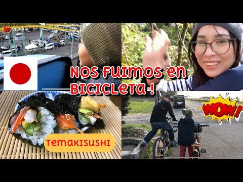 Temakisushi receta+viaje en Bicicleta familiar+el Temor de Mauro
