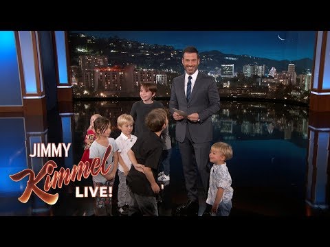Kids Write Jokes for Jimmy Kimmel