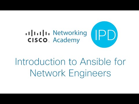 IPD - Introduction to Ansible for Network Engineers