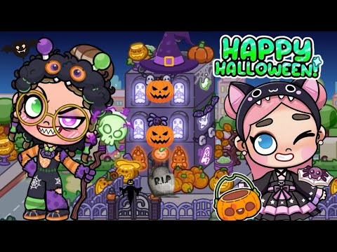 حفلة اليقطين في لعبة Avatar World |افاتار ورلد 😱 أسرار بيت الساحرات والتحديث الجديد المرعب للهالوين!