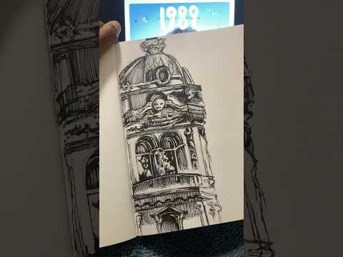 Late night sketch🤍🖊️#youngartist #myartistlife #fypシ゚viral