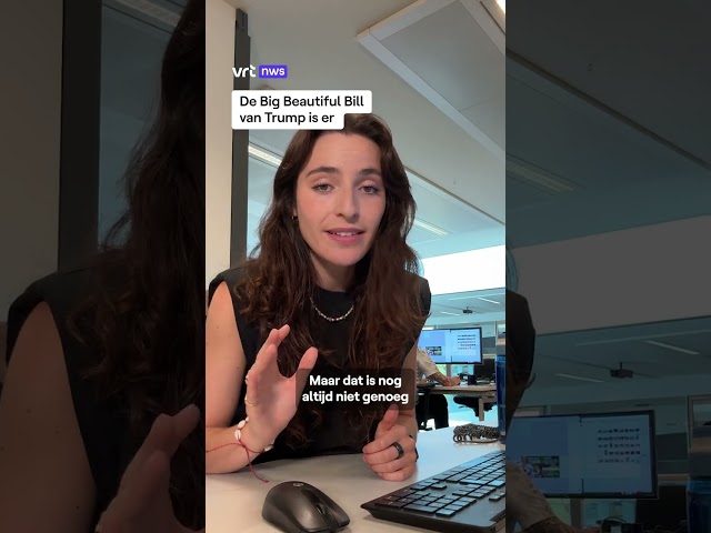 Na maanden discussiëren, krijgt Donald Trump eindelijk zijn 'Big, Beautiful Bill'  #vrtnws #nws