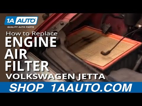 VW JETTA-VENTO A3 (MKIII) - 2.0 L - Engine Air Filter Replacement