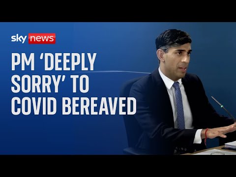 COVID Inquiry: PM 'deeply sorry' to those who lost loved ones to COVID