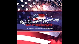 The Star-Spangled Symphony presented by the Colorado Springs Philharmonic on July 4, 2022.