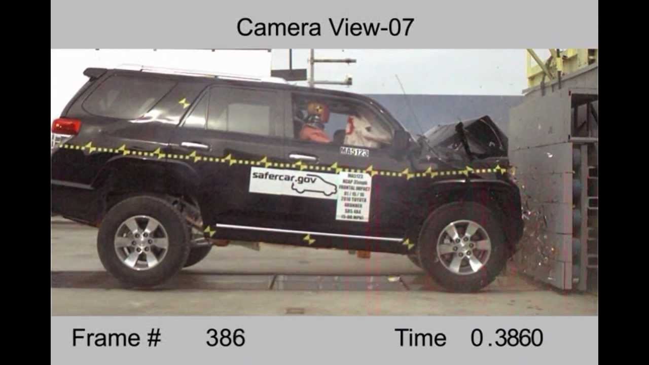 2003 toyota 4runner crash test #2