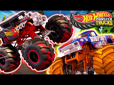 Hot Wheels Monster Trucks | Can the Monster Trucks Survive the Paint Brawl! 30 MINS | Hot Wheels
