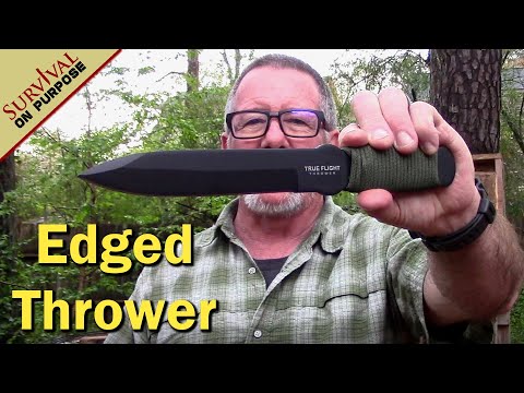 Cold Steel True Flight Thrower - Throwing Knife With An Edge