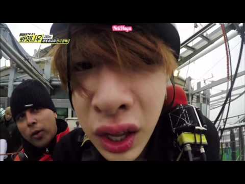 RIGHT NOW - Wonho's bungee jump cut