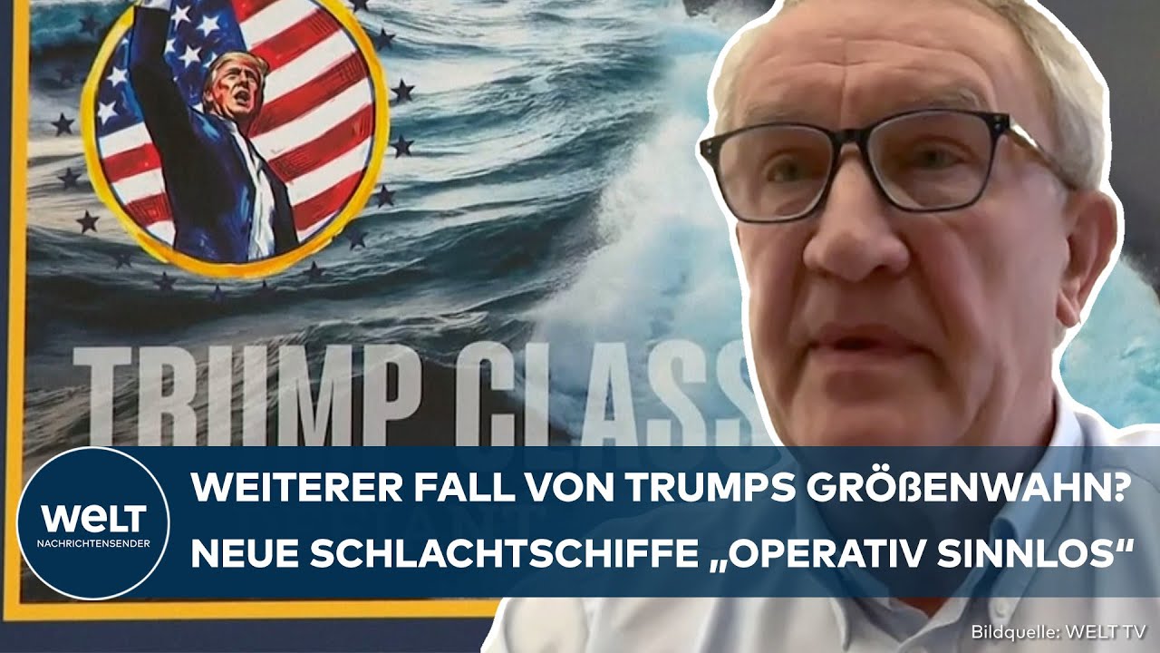 USA: Trump lässt neue Schlachtschiffe bauen! Admiral verrät! Pläne sind taktisch riskant und teuer!