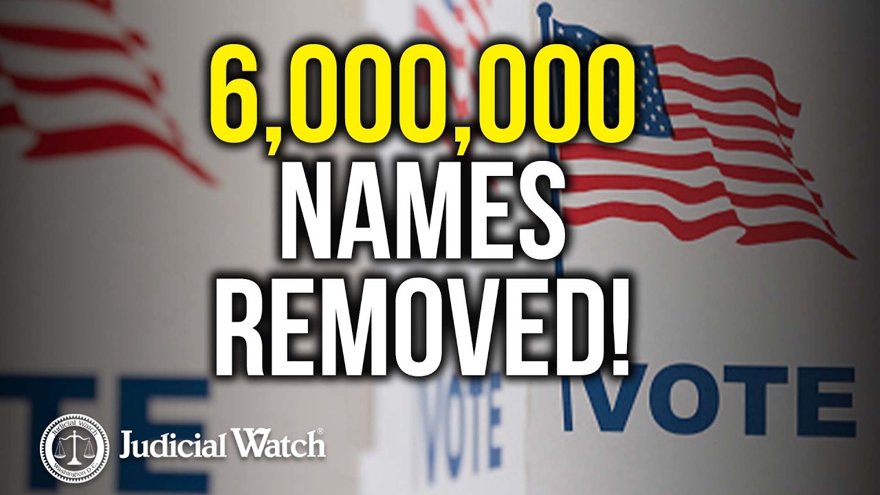 6 MILLION Dirty Names Removed from Voter Rolls