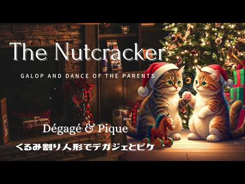 くるみ割り人形 バレエ デガジェ と ピケ 〜 No 3 from Nutcracker for Ballet Dégagé & Pique