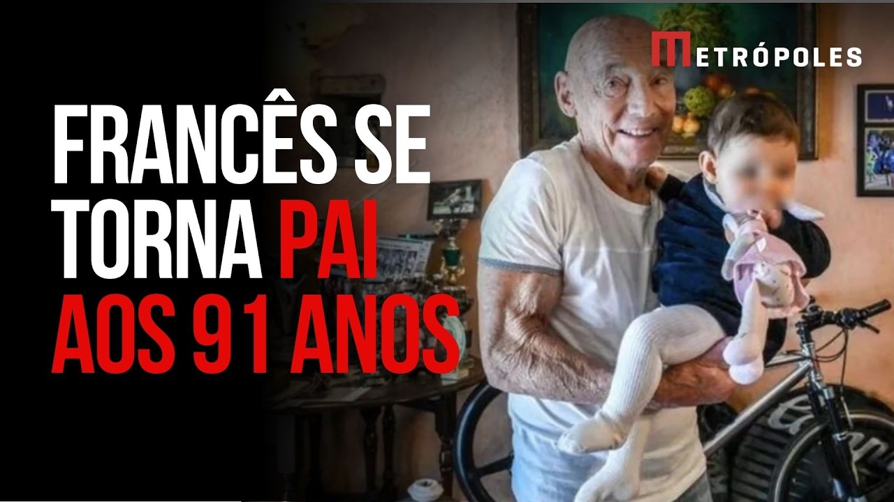 Homem de 91 anos tem sétimo filho com mulher de 39