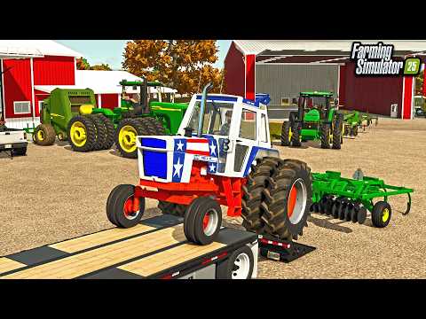 FALL TILLAGE WITH THE SPIRIT OF 76 TRACTOR! (TILLAGE TIME) | FS25