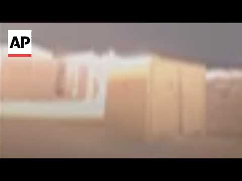Video appears to show Iran strike on Jordan base that killed 2 US troops