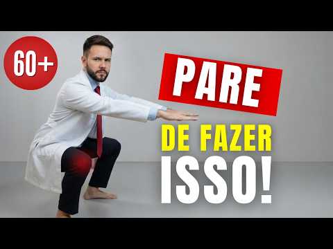 Se você tem mais de 60 anos, NÃO agache assim (erro perigoso)