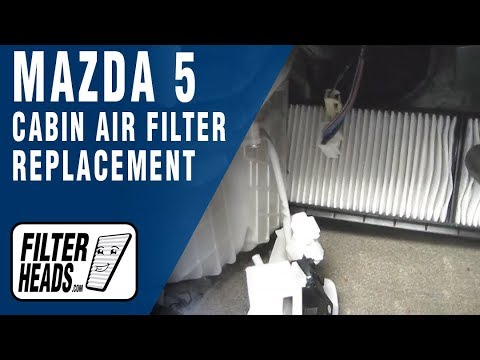 MAZDA 5 (CR) - Cabin Air Filter Replacement