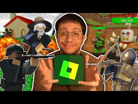 RECOMENDANDO 8 JOGOS DO ROBLOX PRA APROVEITAR O SERVIDOR BRASILEIRO
