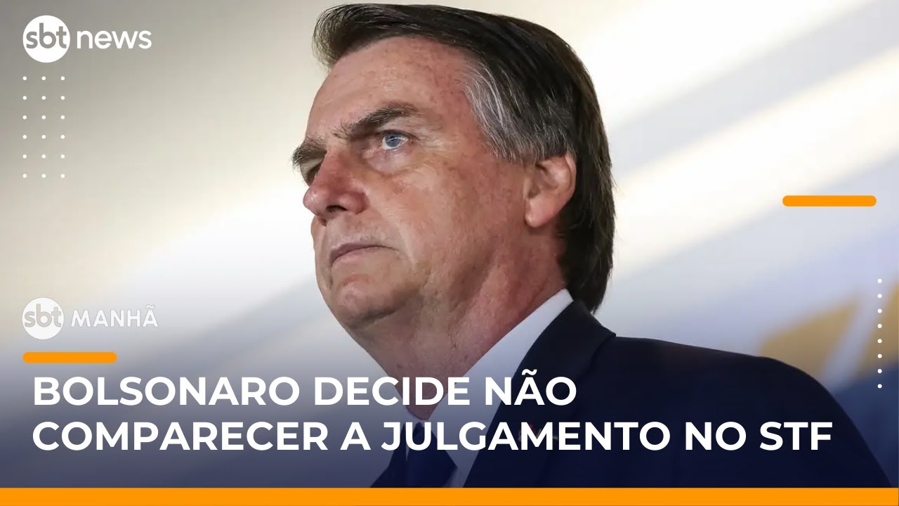 SBT Notícias: Julgamento de Bolsonaro por tentativa de golpe começa nesta terça (2)