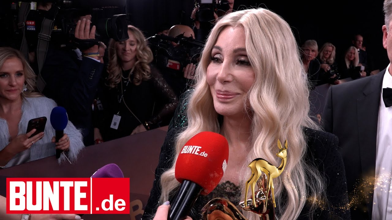 Bei BAMBI-Verleihung - Mega-Star Cher im BUNTE.de-Interview