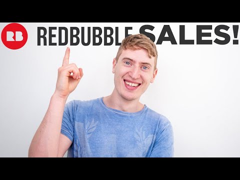 Get Tons of T-shirt sales on Redbubble with these methods!