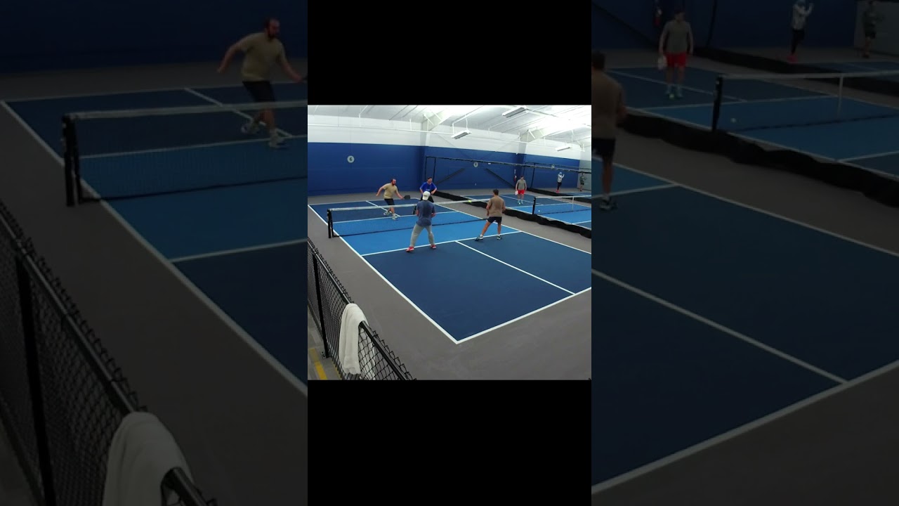looked cool #pickleballdoubles #tennis #pickleballrocks
