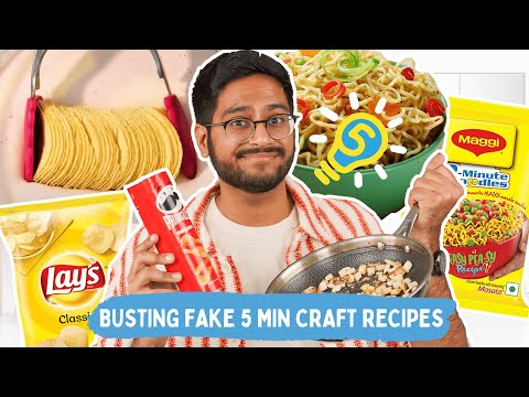 BUSTING *FAKE* 5 MIN CRAFTS RECIPES AND HACKS | WEIRDEST RECIPES EVER😂😂 TESTED BY SHIVESH