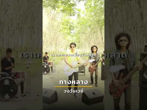 กางหลาง  - วง วันเวย์  #shorts